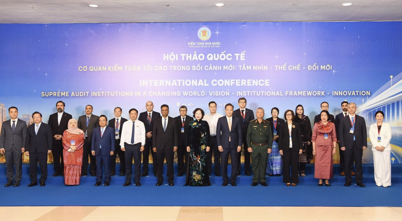 Hội thảo quốc tế “Cơ quan Kiểm toán tối cao trong bối cảnh mới: Tầm nhìn, Thể chế và Đổi mới” thành công tốt đẹp!